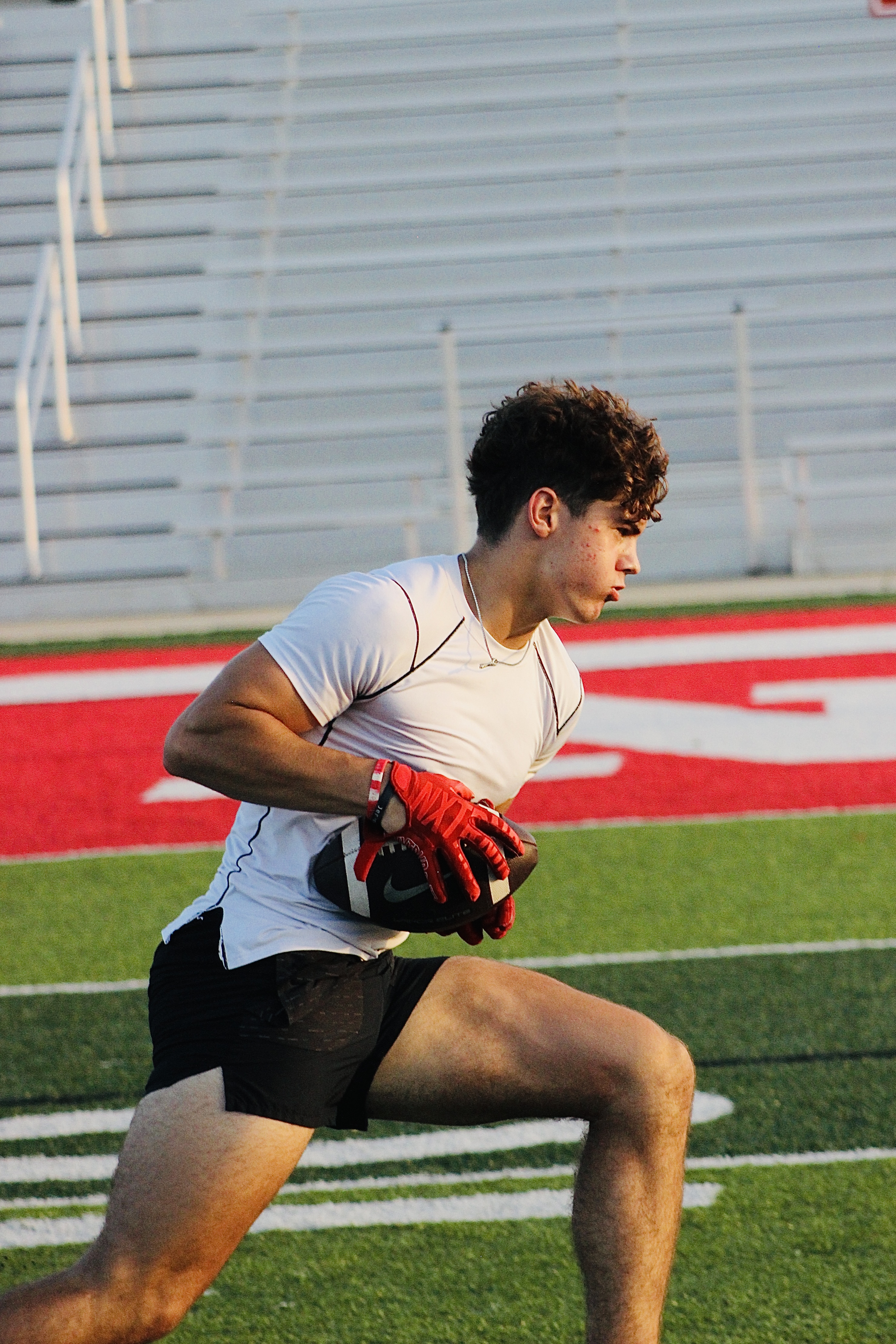 Football Player Running